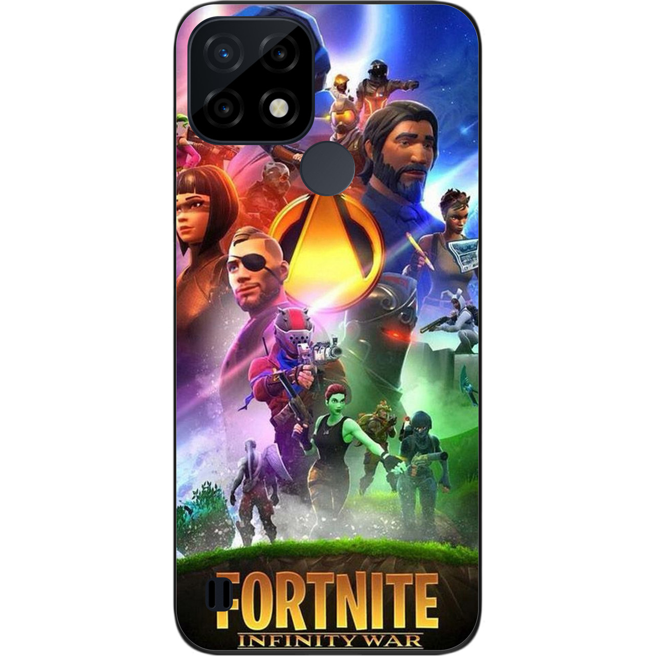 Силіконовий чохол Case для Realme C21 з картинкою Фортнайт