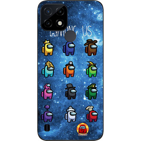 Силіконовий чохол Case для Realme C21 з картинкою Among Us Один із нас, фото 1