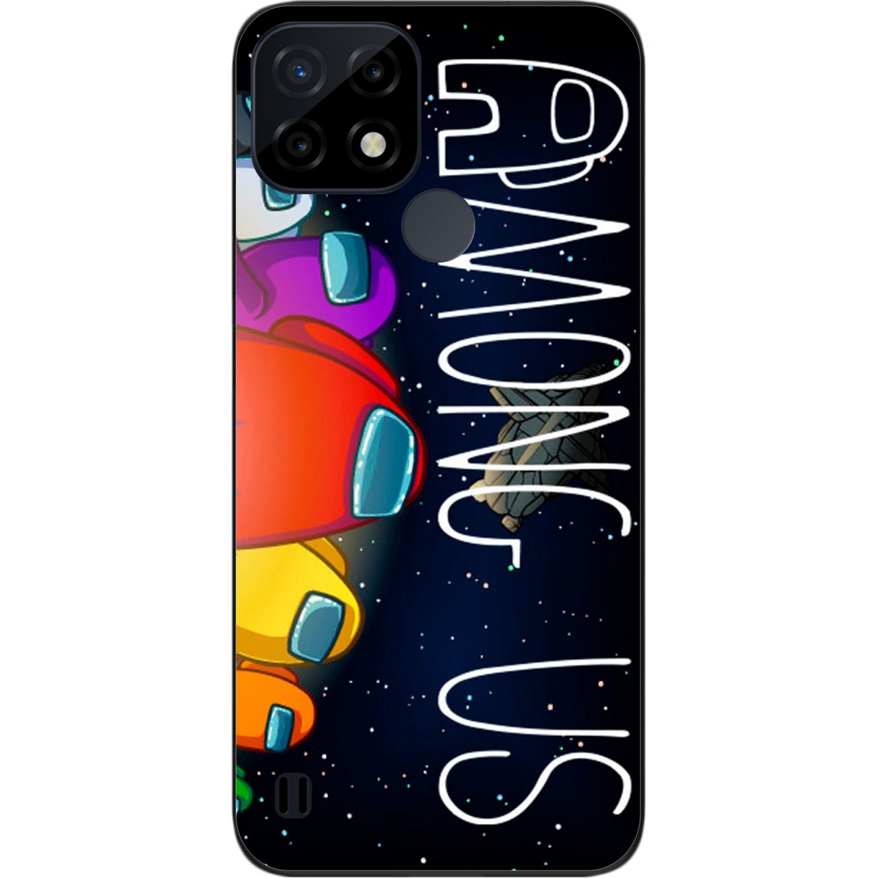 Силіконовий чохол Case для Realme C21 з картинкою Among Us Серед нас