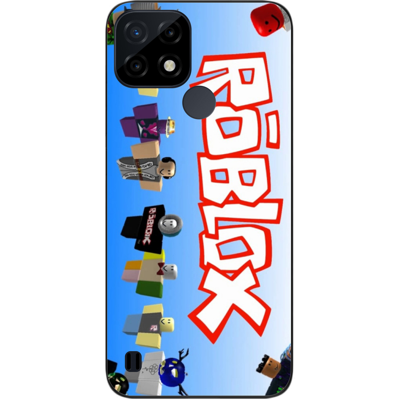 Силіконовий чохол Case для Realme C21 з картинкою Ігри Roblox