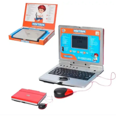 Інтерактивний дитячий ноутбук навчальний LIMO TOY SK 7073 для дітей від 3 років