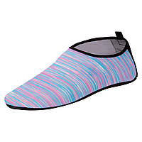 Обувь Skin Shoes для спорта и йоги Zelart PL-0419-V размер 34-45 голубой