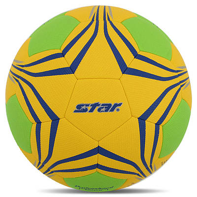 М'яч для гандбола STAR PROFESSIONAL MATCH HB432 No2 жовтий-салатовий