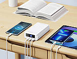 УМБ Powerbank Remax RPP-310 40000 mAh 65W QC + PD швидка зарядка білий, фото 5