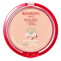 Компактна пудра Bourjois Healthy Mix вітамінна Clean&Vegan №03 Rose beige (3616303915124)