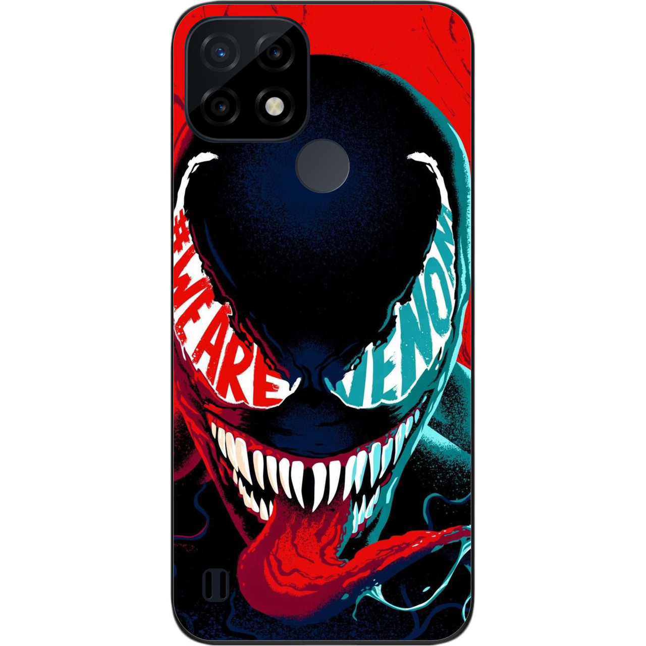 Силіконовий чохол Case для Realme C21 з картинкою Ми веном