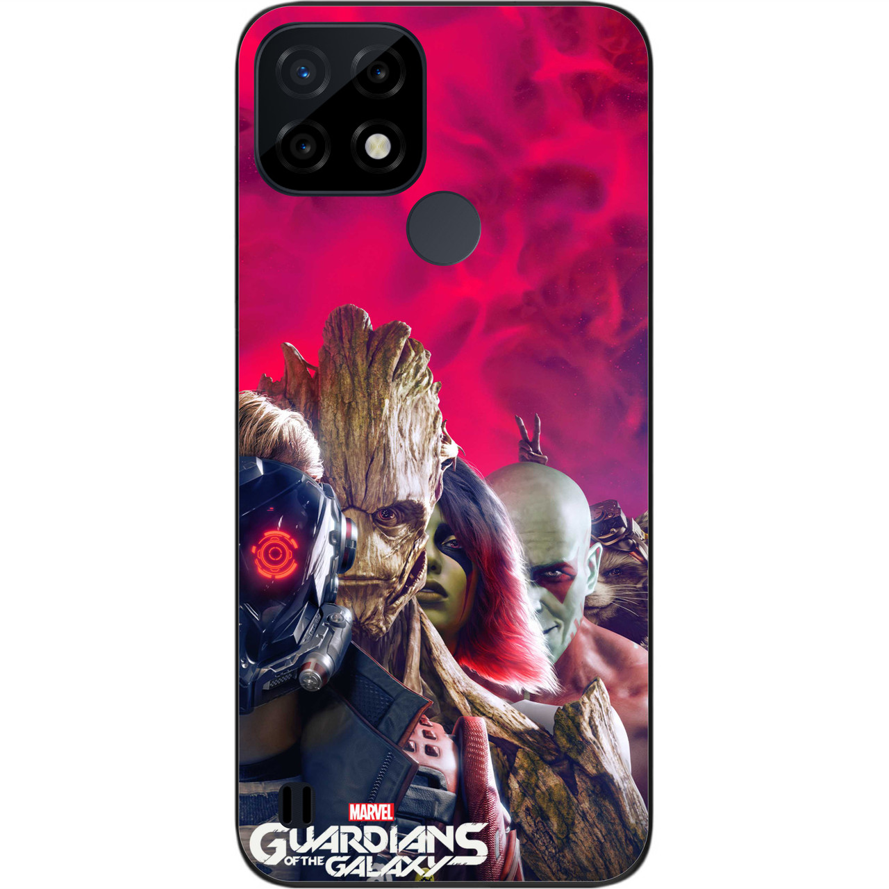 Силіконовий чохол Case для Realme C21 з картинкою Марвел Стражі