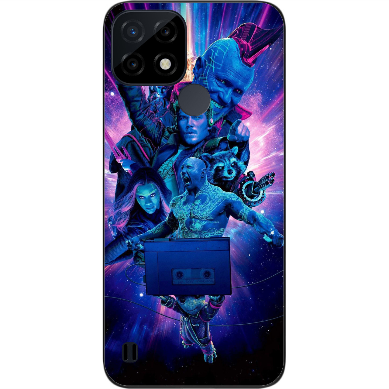 Силіконовий чохол Case для Realme C21 з картинкою Хранили Галактики