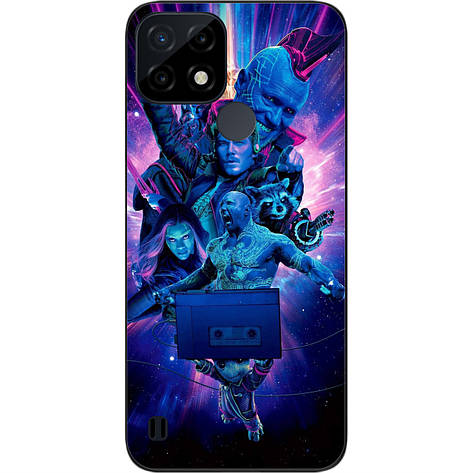 Силіконовий чохол Case для Realme C21 з картинкою Хранили Галактики, фото 1
