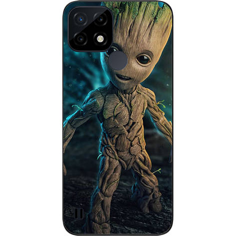 Силіконовий чохол Case для Realme C21 з картинкою Грут, фото 1