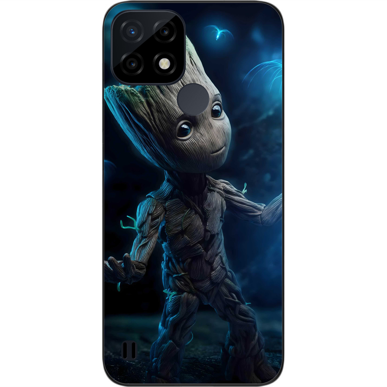 Силіконовий чохол Case для Realme C21 з картинкою Милий Грут