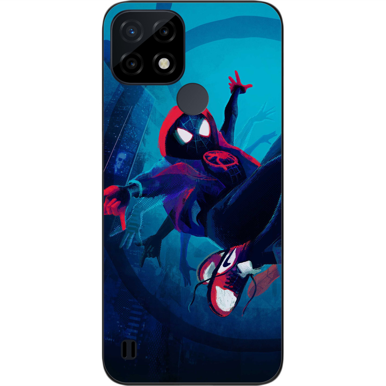 Силіконовий чохол Case для Realme C21 з картинкою Супергерой Павук