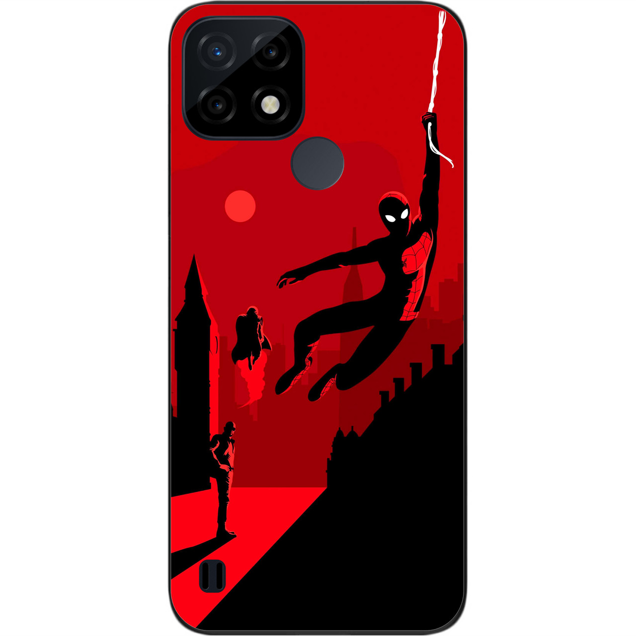 Силіконовий чохол Case для Realme C21 з картинкою Марвел Супергерої