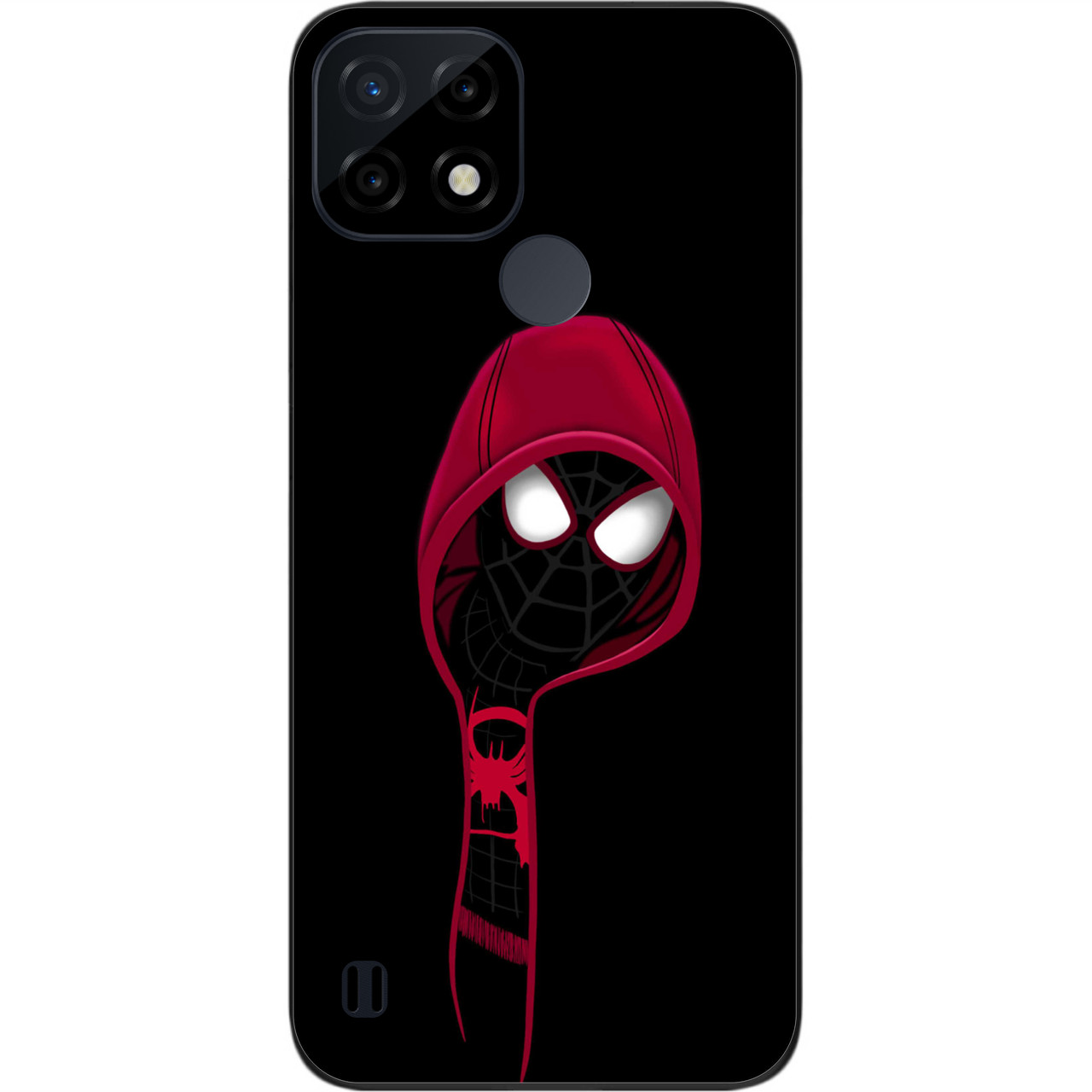 Силіконовий чохол Case для Realme C21 з картинкою крутий павук