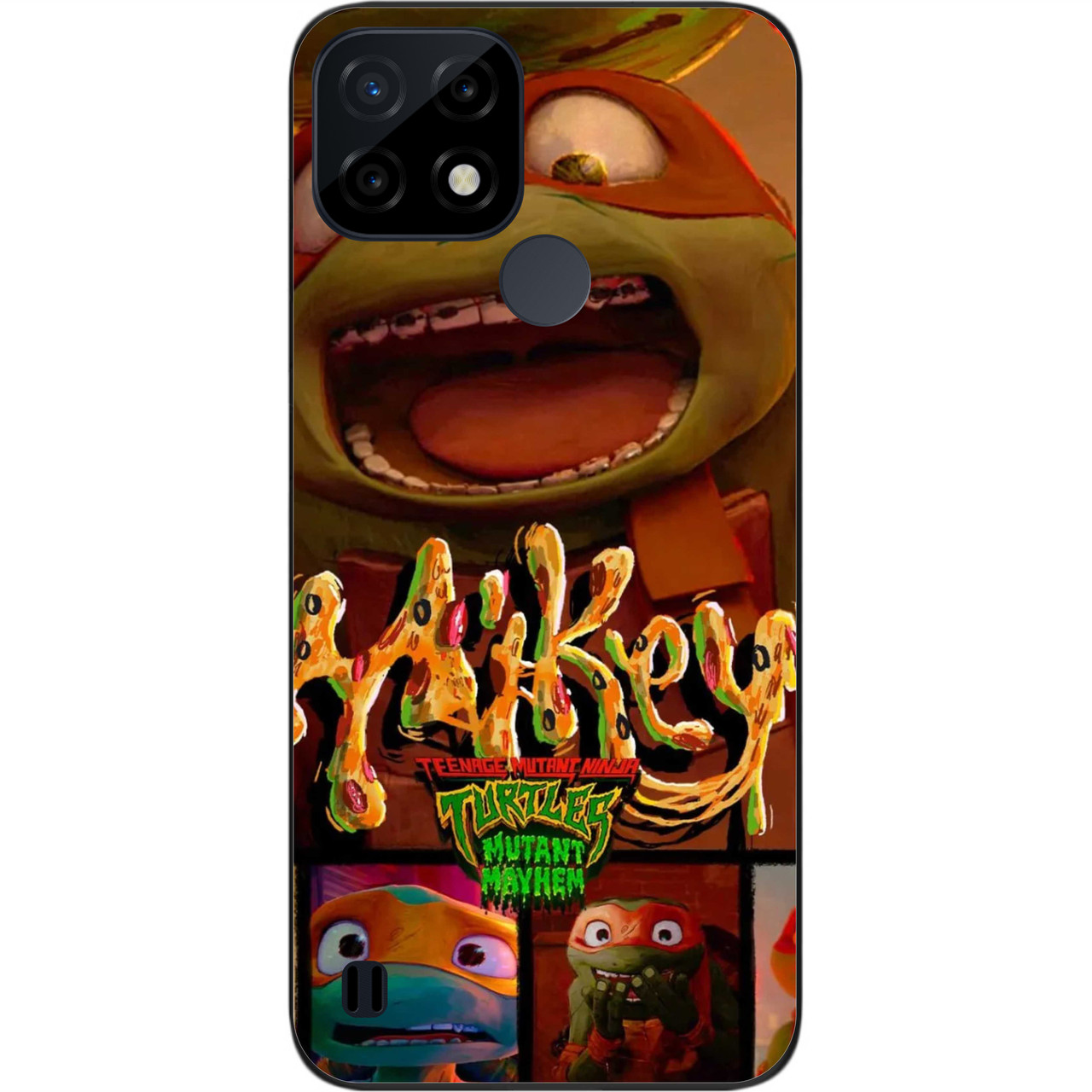 Силіконовий чохол Case для Realme C21 з картинкою Черепашки ніндзя Міке