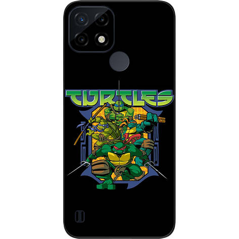 Силіконовий чохол Case для Realme C21 з картинкою Ніндзя, фото 1