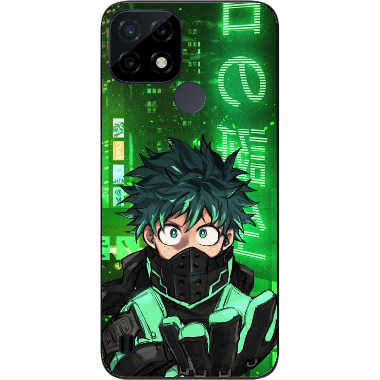 Силіконовий чохол Case для Realme C21 з картинкою Іску Мідорія