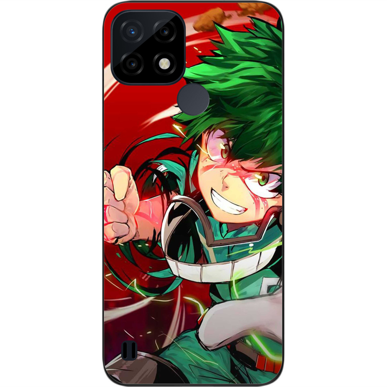 Силіконовий чохол Case для Realme C21 з картинкою Izuku Midoriya