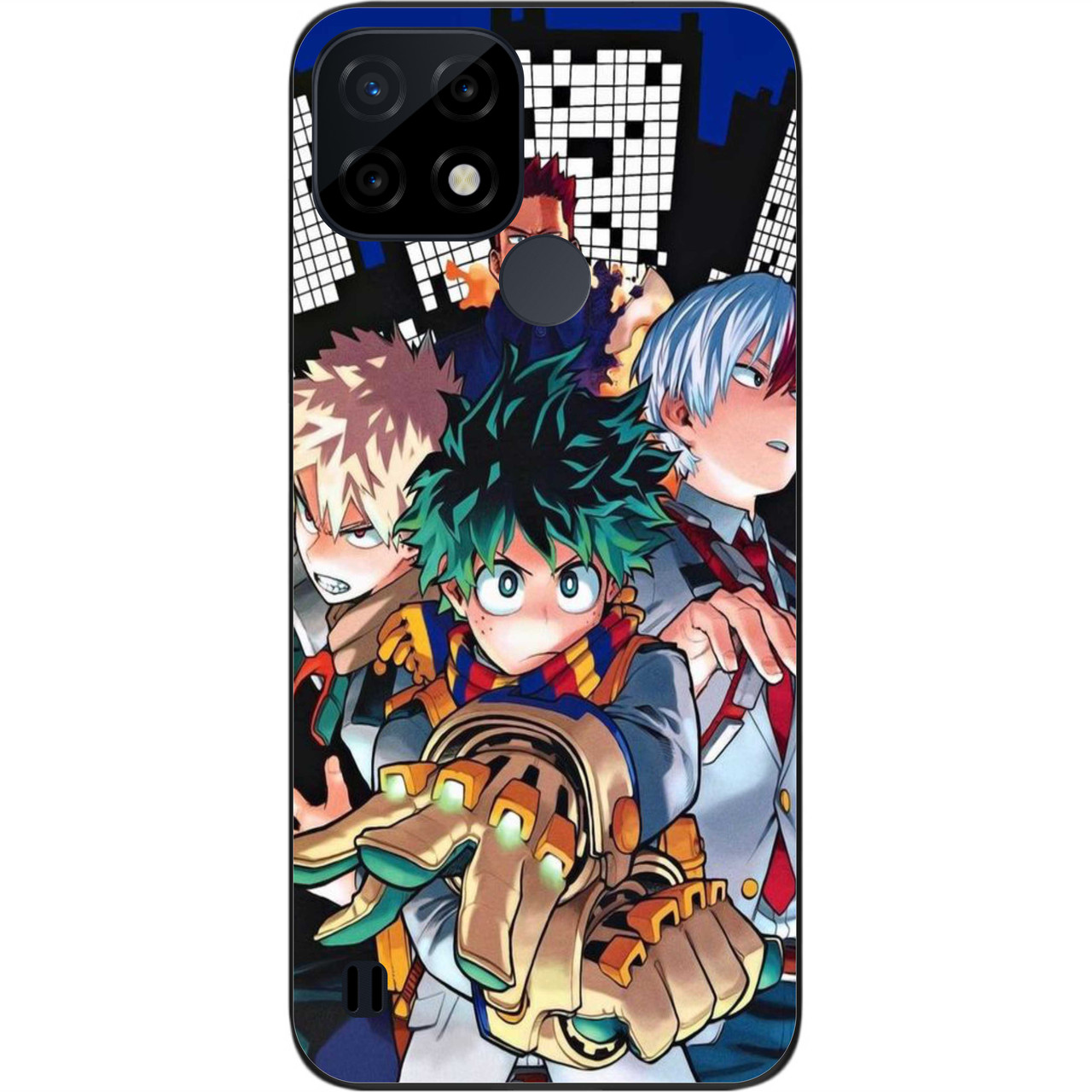 Силіконовий чохол Case для Realme C21 з картинкою My Hero Academia