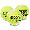 М'яч для великого тенісу TELOON X-TOUR T878P3-T606P3 3 шт., фото 3