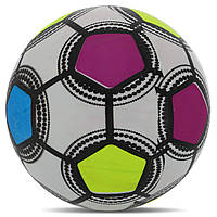 Мяч резиновый Zelart FOOTBALL FB-8576 23см цвета в ассортименте