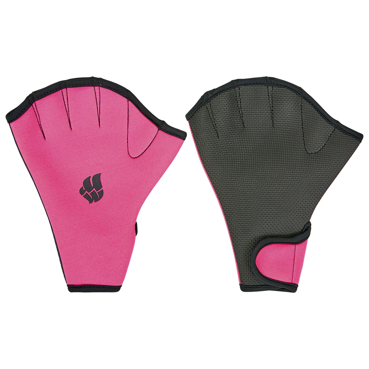 Перчатки для аквафитнеса MadWave M074603 S-L розовый-черный - фото 1 - id-p2009603410