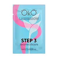 Склад для ламінування вій і брів Oko STEP 3 CARE&RECOVERY, 1 мл