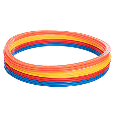 Кільця тренувальні в чохлі C-6422-40 40 см кольору в асортименті