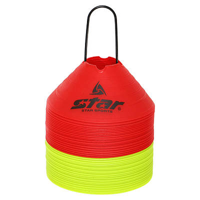 Фішки для розмітки поля на металевій підставці STAR SA313S 40 шт. кольору в асортименті