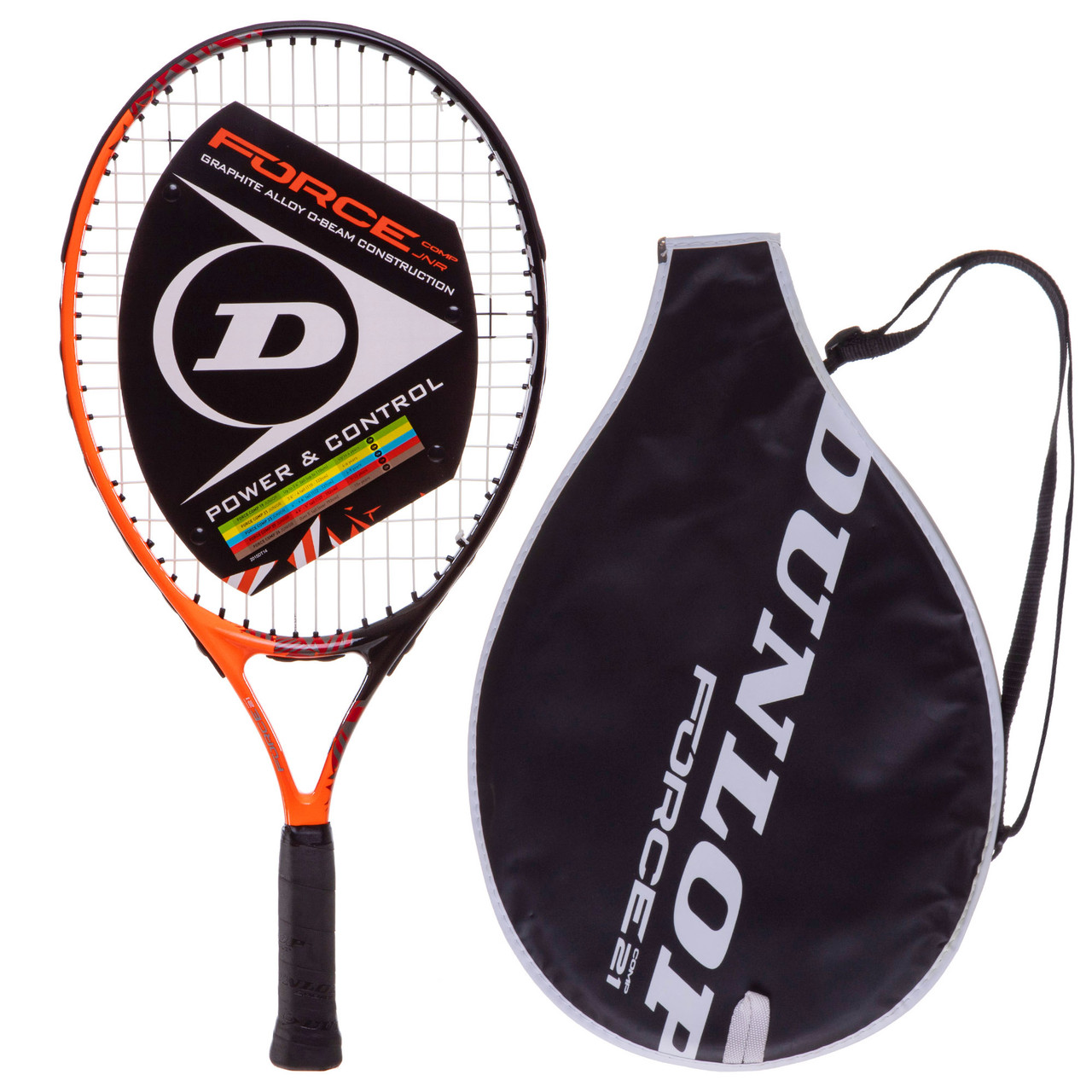 Ракетка для великого тенісу DUNLOP DL676933Z FORCE COMP 21 TENNIS RACKET, фото 1