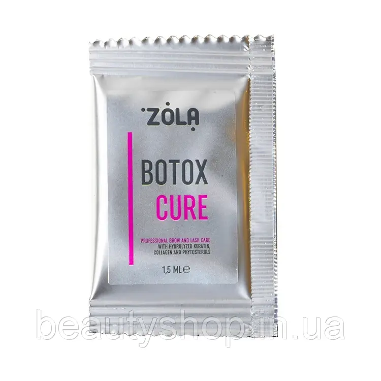 Ботокс для брів і вій Zola в саше Botox Cure 1,5 мл