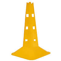 Фішка спортивна для тренувань з отворами для штанги Zelart C-7160 38 см кольору в асортименті