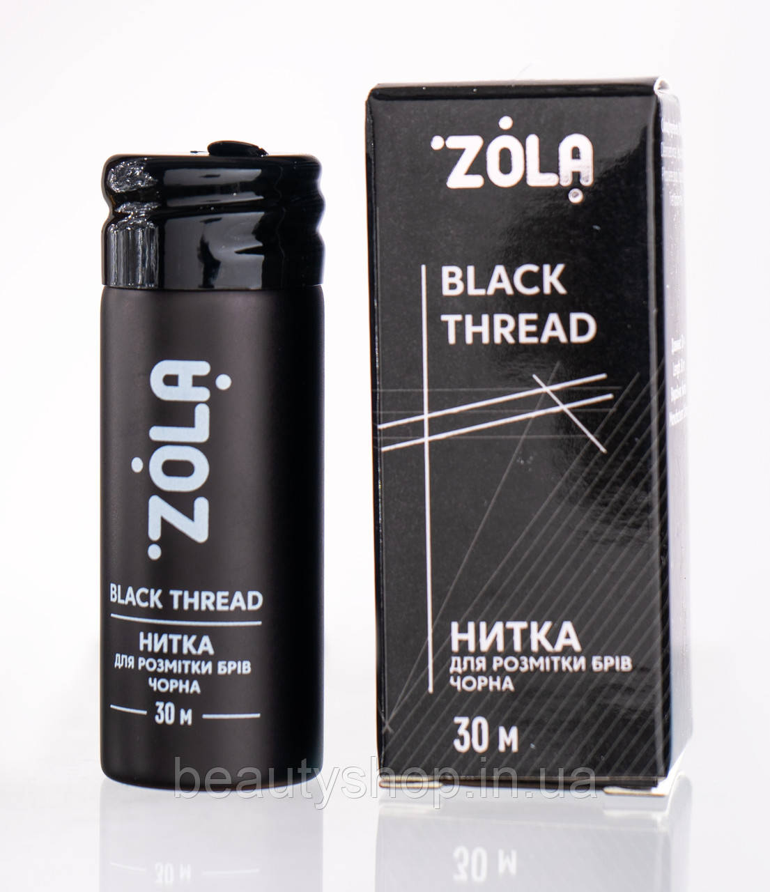 ZOLA Нитка для розмітки Чорна, 30 м