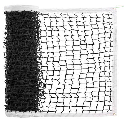 Сітка для великого тенісу Zelart C-0053 12,8x1,08 м чорний-білий