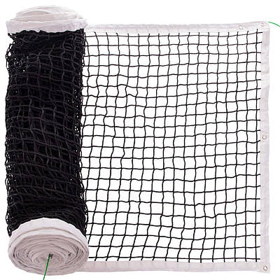 Сітка для великого тенісу Zelart C-0051 12,8x1,08 м чорний-білий