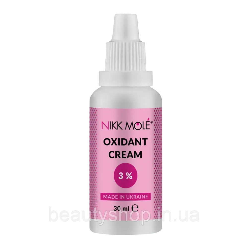 💎 Nikk Mole 30 мл – Кремовий окисник (оксидант) 3%