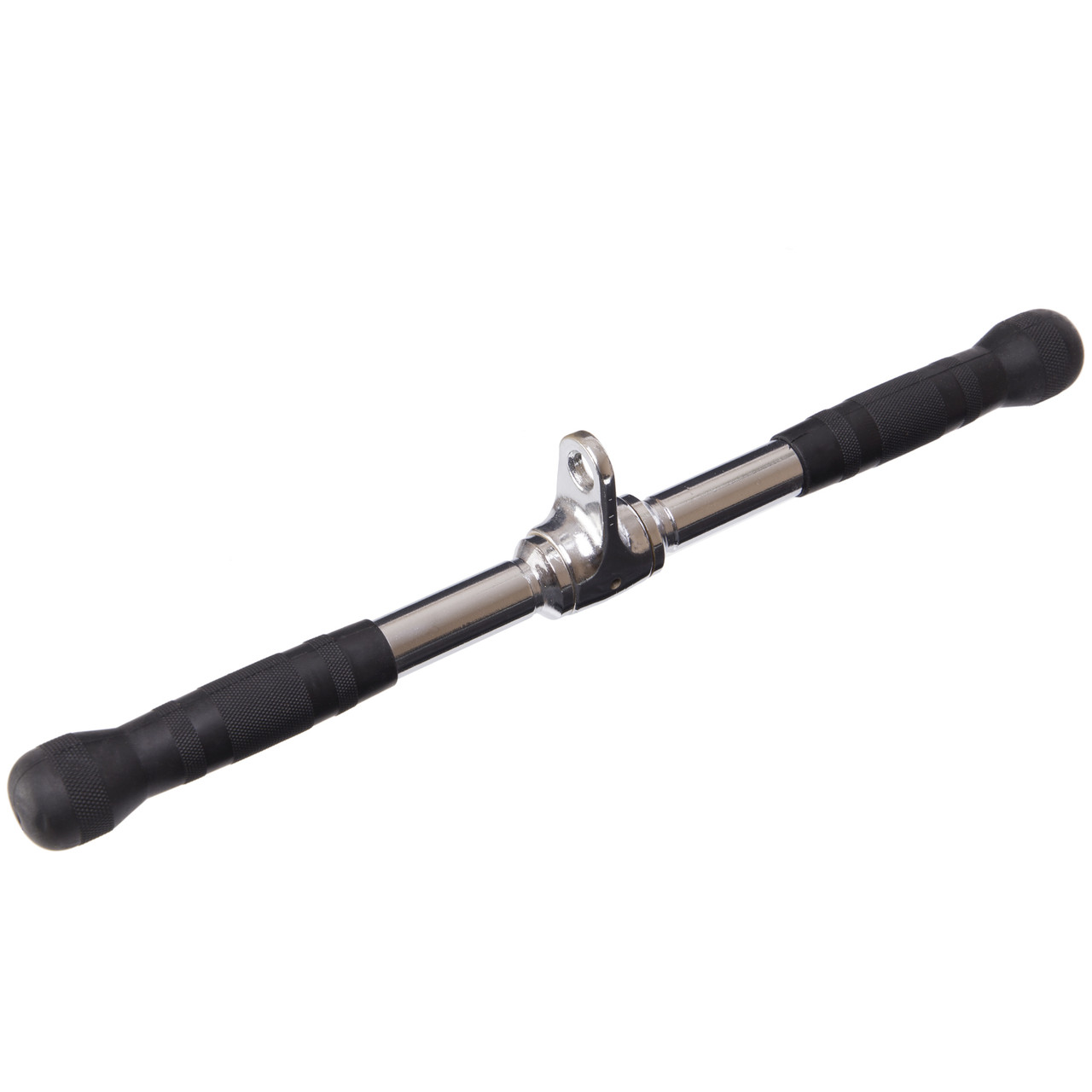 Ручка для тяги на трицепс і біцепс пряма гумова HIGHQ SPORT SC-8083