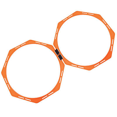 Тренувальна підлогова сітка стільники 2 шт. + кріплення Agility Grid Zelart C-5676 жовтогарячий