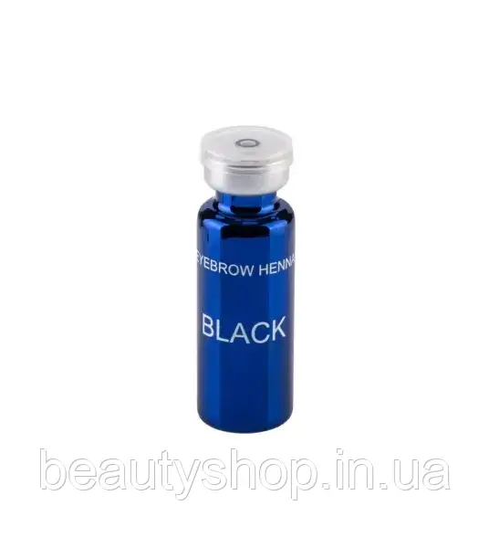 Хна для брів Ekko Beauty Black 5 г – глибокий чорний відтінок