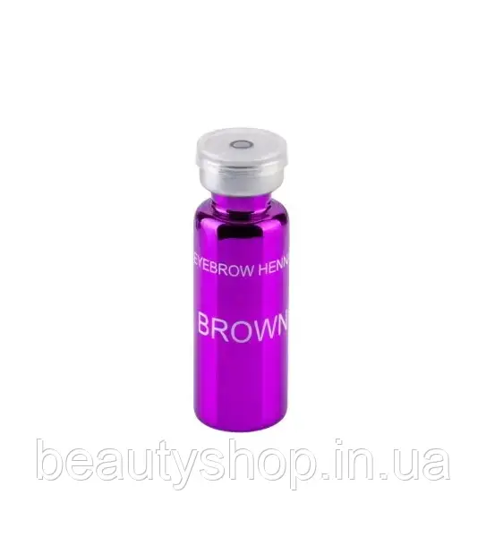 💎 Хна для брів Ekko Beauty Brown, 5 г – натуральний коричневий відтінок