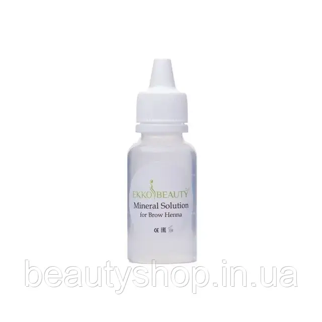 Ekko Beauty Мінеральний розчин для розведення хни, 30 мл