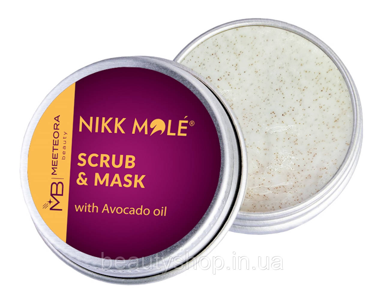 Scrub & mask with Avocado oil, 40 г, Скраб-маска з олією авокадо