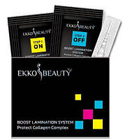 Ekko Beauty Boost Lamination System, Мини набор для ламинирования ресниц и бровей