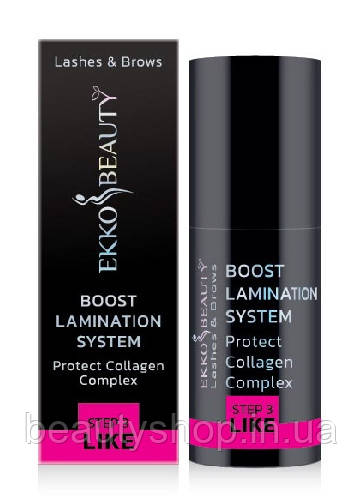 Ekko Beauty Boost Lamination System Step No3, 10 мл Склад для ламінування вій і брів