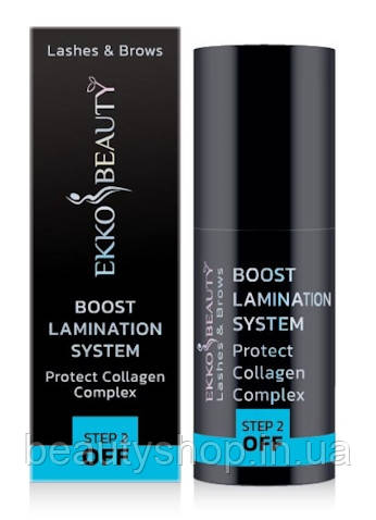 Ekko Beauty Boost Lamination System Step No2, 10 мл, Склад для ламінування вій і брів