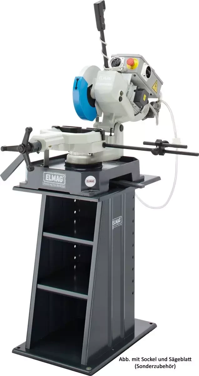 Дисковий відрізний верстат металу МКС 250 РЛСС-Н 40/80 об./хв | Циркулярна пилка по металу, фото 1