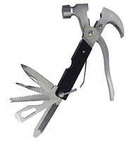 Карманный ножик Мультитул 18в1 Многофункциональный набор инструментов для охоты и рыбалки TacTool NXI