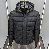 Мужская зимняя куртка Hugo Boss CK7022 черная S, М, L