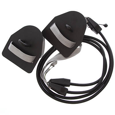 Гребний тренажер із лопатками MadWave TRAINER DRY M077103100W опір 1,3-3,6 кг сірий