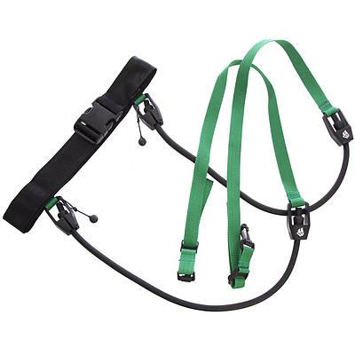 Поясний тренажер для плавання MadWave STATIONARY TRAINER M077401000W довжина-1,1 м чорний